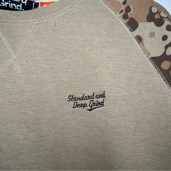 Standard and Deep Grind Camo Crewneck Sweatshirt - Picture 4 of 7